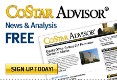 Sign up today for the CoStar Advisor newsletter - Free commercial real estate news and analysis