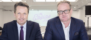 From l to r: Chris Manson and Steve Jude