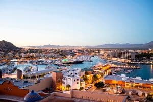 This is a view of the Cabo San Lucas Marina from the Playa Grande Resort. Cabo San Lucas is an emerging luxury real estate market, according to The Corcoran Group. (Getty Images) 