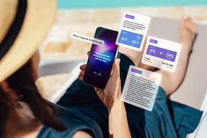 More travelers are turning to large language models, such as ChatGPT, to research and plan out their trips, so hotel digital marketing teams have had to create new strategies to make sure their hotels show up in the results. (Getty Images)