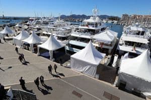 The conference takes place in Cannes and is a sister to the Mipim conference. (VALERY HACHE/AFP via Getty Images) 