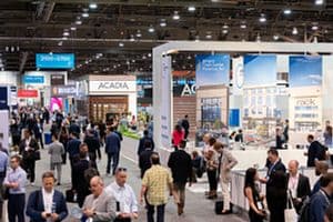 About 25,000 people have made their way to Las Vegas this week to attend the annual national ICSC conference. (Michael Hirsch/CoStar)