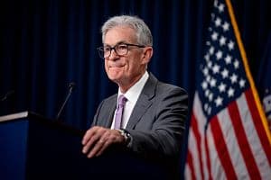 President Donald Trump said he is looking to replace the current Federal Reserve Chairman Jerome Powell, shown above. (Getty Images)