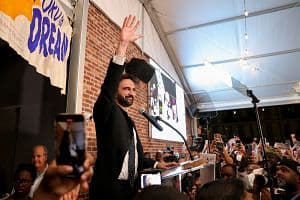 Zohran Mamdani has a commanding lead over his opponents in the lead-up to New York City's mayoral election. (Getty Images)