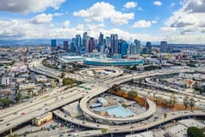 During the week of June 11-17, Los Angeles hotels grew average daily rate by nearly 13% according to STR, CoStar's hospitality analytics firm. (Paul Winner/CoStar)