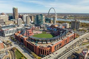 St. Louis hotel RevPAR jumped 30.8% during the week of July 6-12. St. Louis has ranked in the top three among the top 25 U.S. hotel markets in six of the last eight weeks. (Aaron Bloodworth/CoStar)