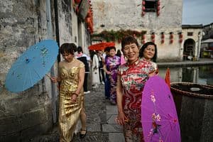 Though travelers in China spent more year over year during the Labour Day holiday at the start of May, many chose more budget-friendly lodging accommodations to avoid escalating prices at some hotel operators. (Getty Images)