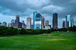Difficult year-over-year comparisons due to 2024 storms in Houston contributed to U.S. hotel revenue per available room falling 0.5% in the week ending Aug. 16. (Getty Images)