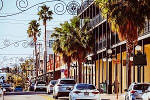 Tough year-over-year comparisons to cities that bore the impact of 2024's hurricanes like Tampa, shown here, brought U.S. revenue per available room down in the week ending Jan. 10. (Getty Images)