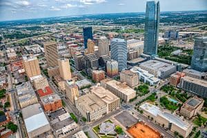 Hotels in Oklahoma City reported revenue per available room grew by 72.5% during the week of Aug. 31 to Sept. 6. (Getty Images)