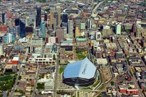 During the week of June 18-24, hotels in Minneapolis grew occupancy by 9.1% to 74.5%, according to STR, CoStar's hospitality analytics firm. (CoStar)