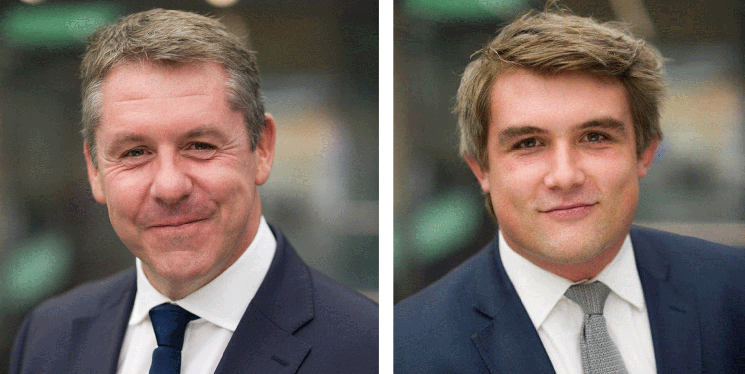 Peter Arduino left and Matt Chambers