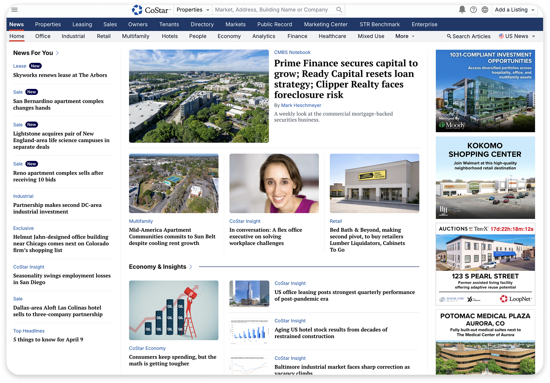 2025 - CoStar News & Homepage Enhancements