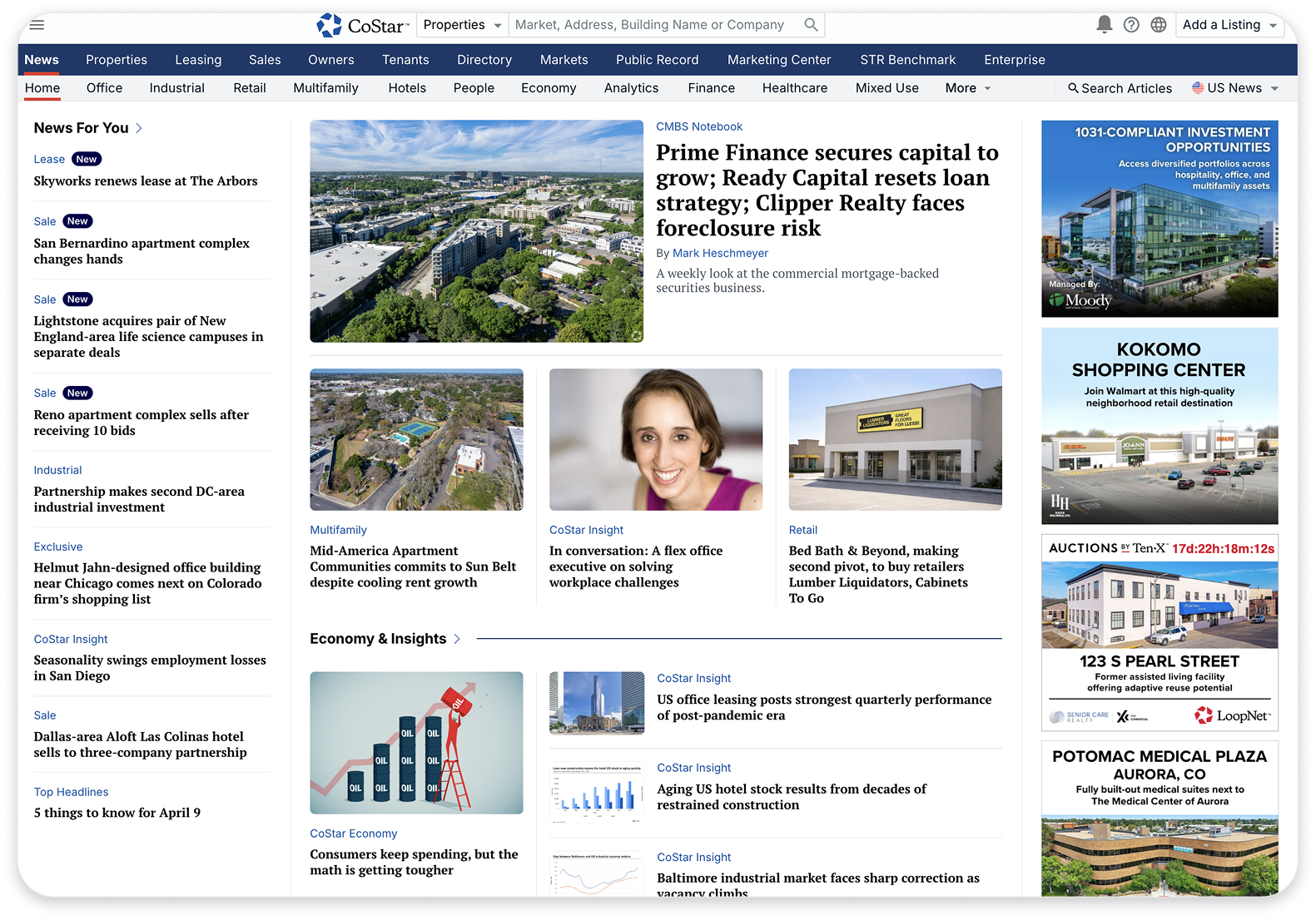 2025 - CoStar News & Homepage Enhancements